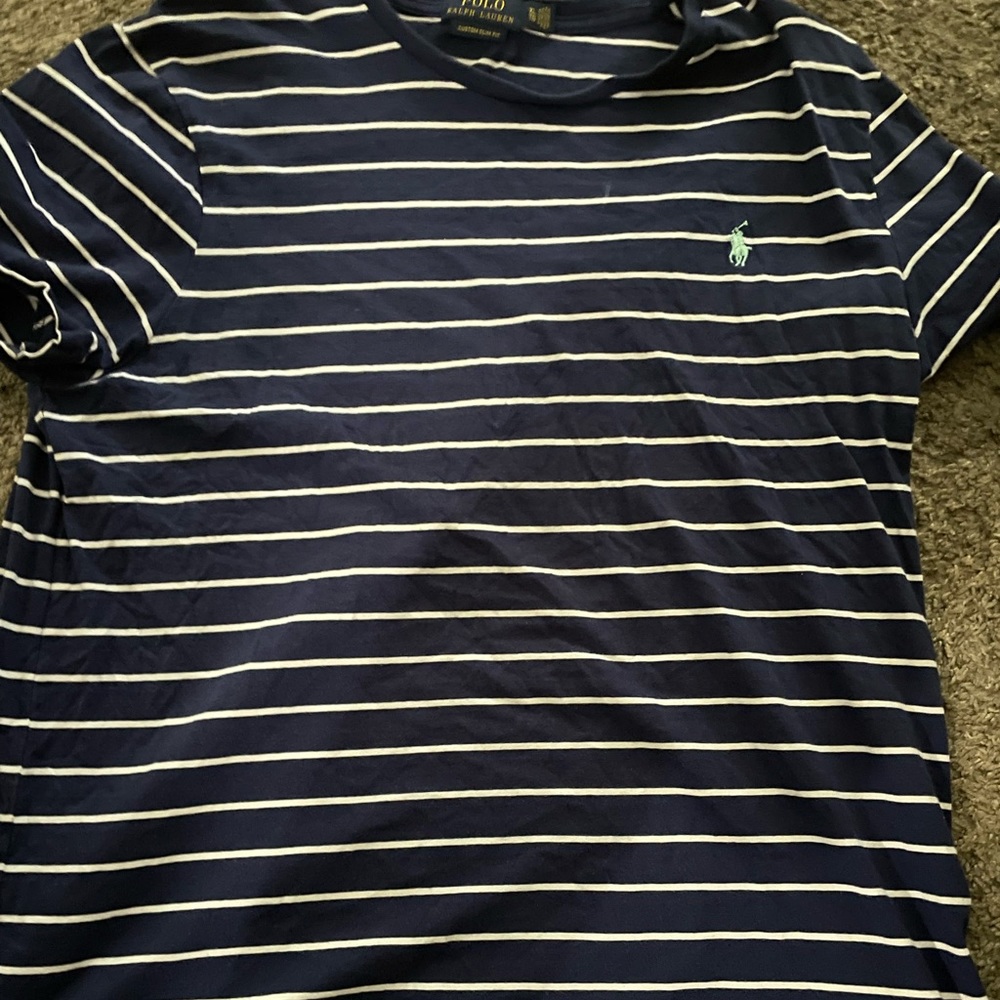Stripped polo